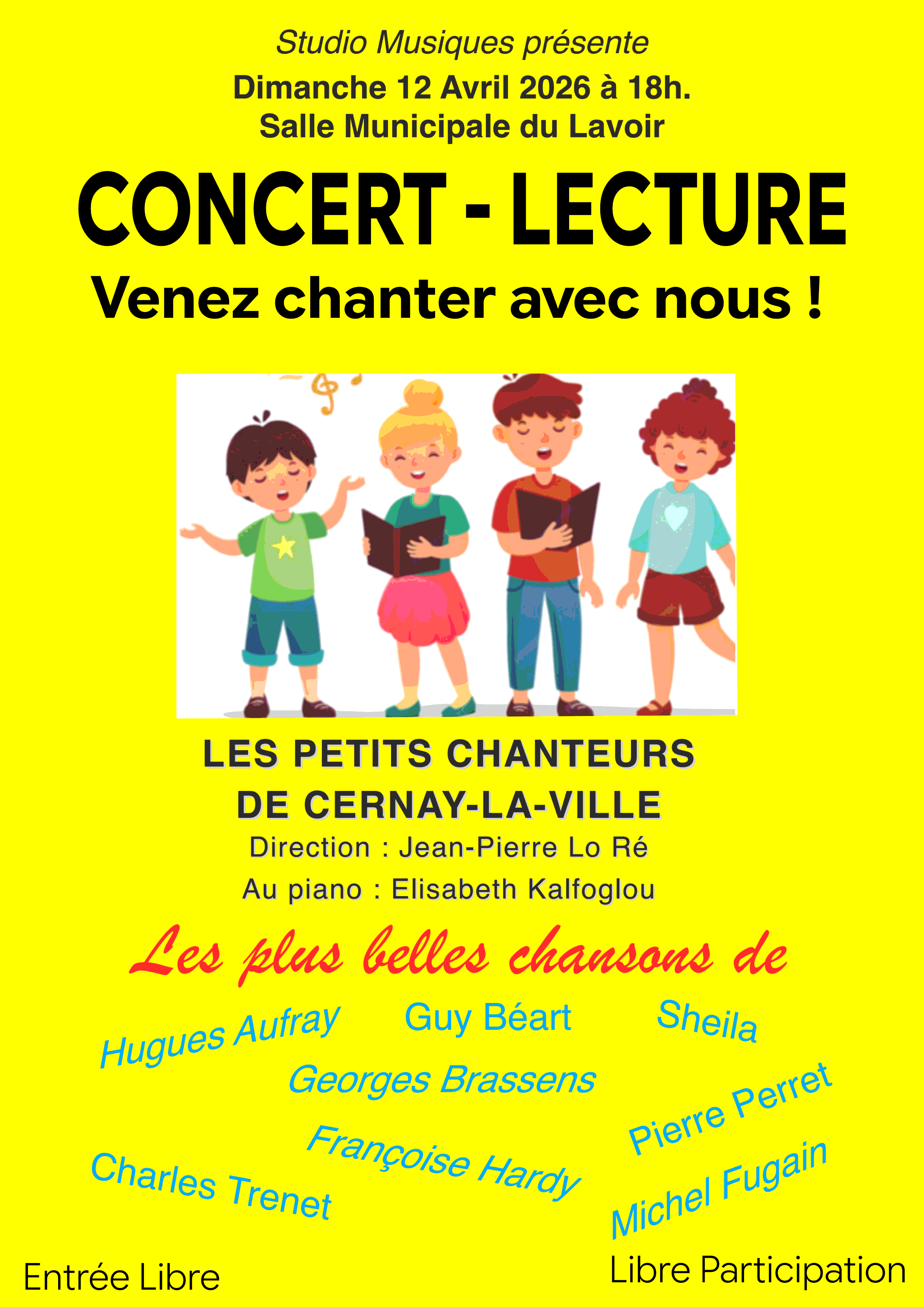  Concert-lecture – Les Petits Chanteurs de Cernay-la-Ville