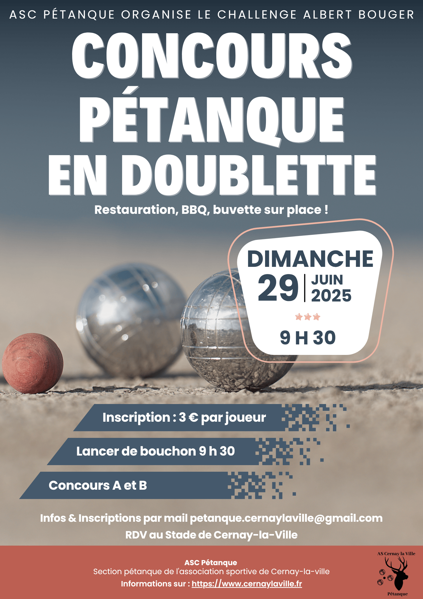  Challenge Albert Bouger – Concours de pétanque 