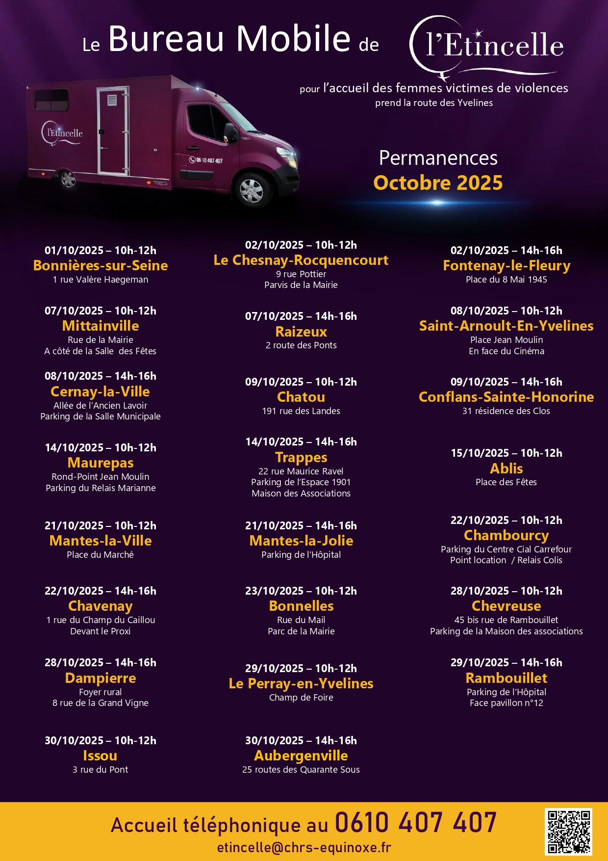 Affiche A4 Permanences 2025 10 page 0001