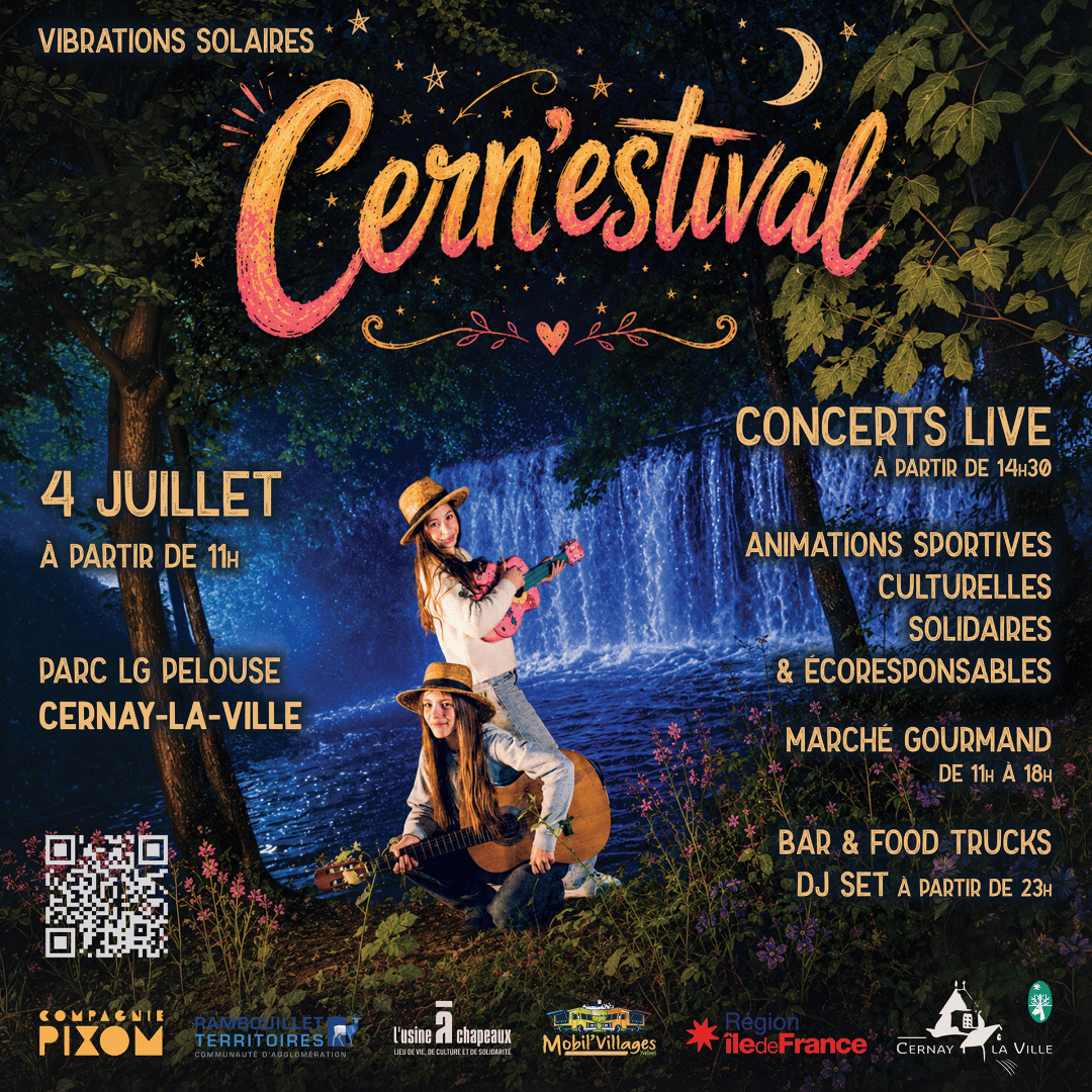  CERN’ESTIVAL 2026 – Le nouveau festival de Cernay-la-Ville ! 