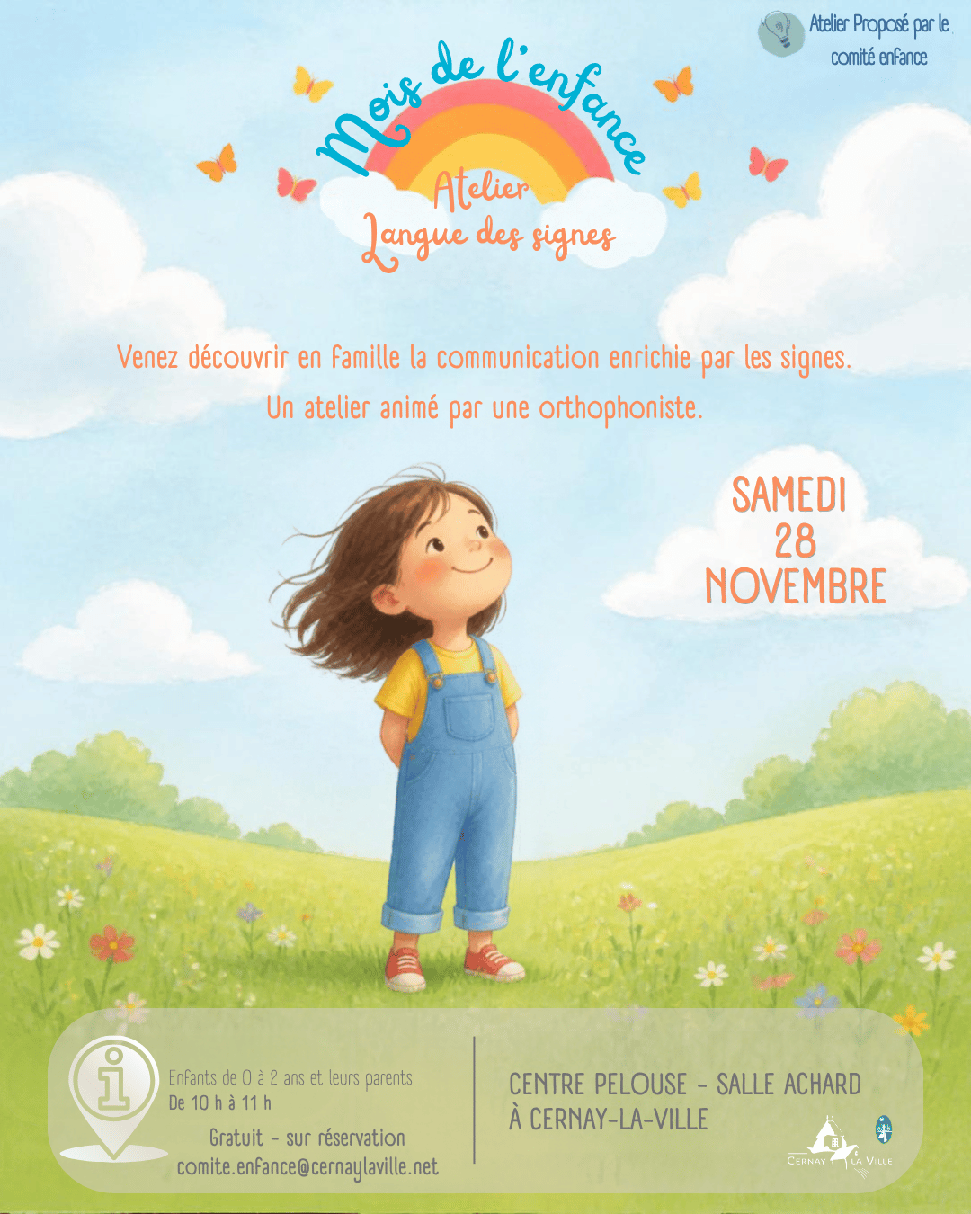 Atelier Langue des signes