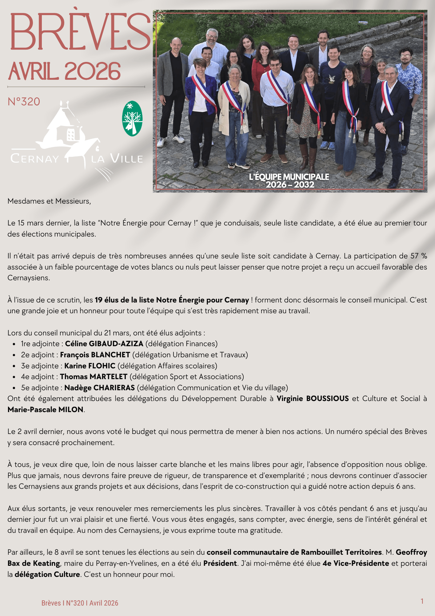 Breves 320 Avril2026