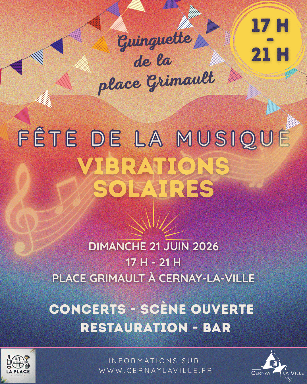  FÊTE DE LA MUSIQUE À CERNAY-LA-VILLE 