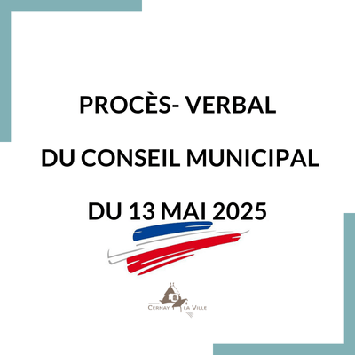 CM 13 MAI 2025
