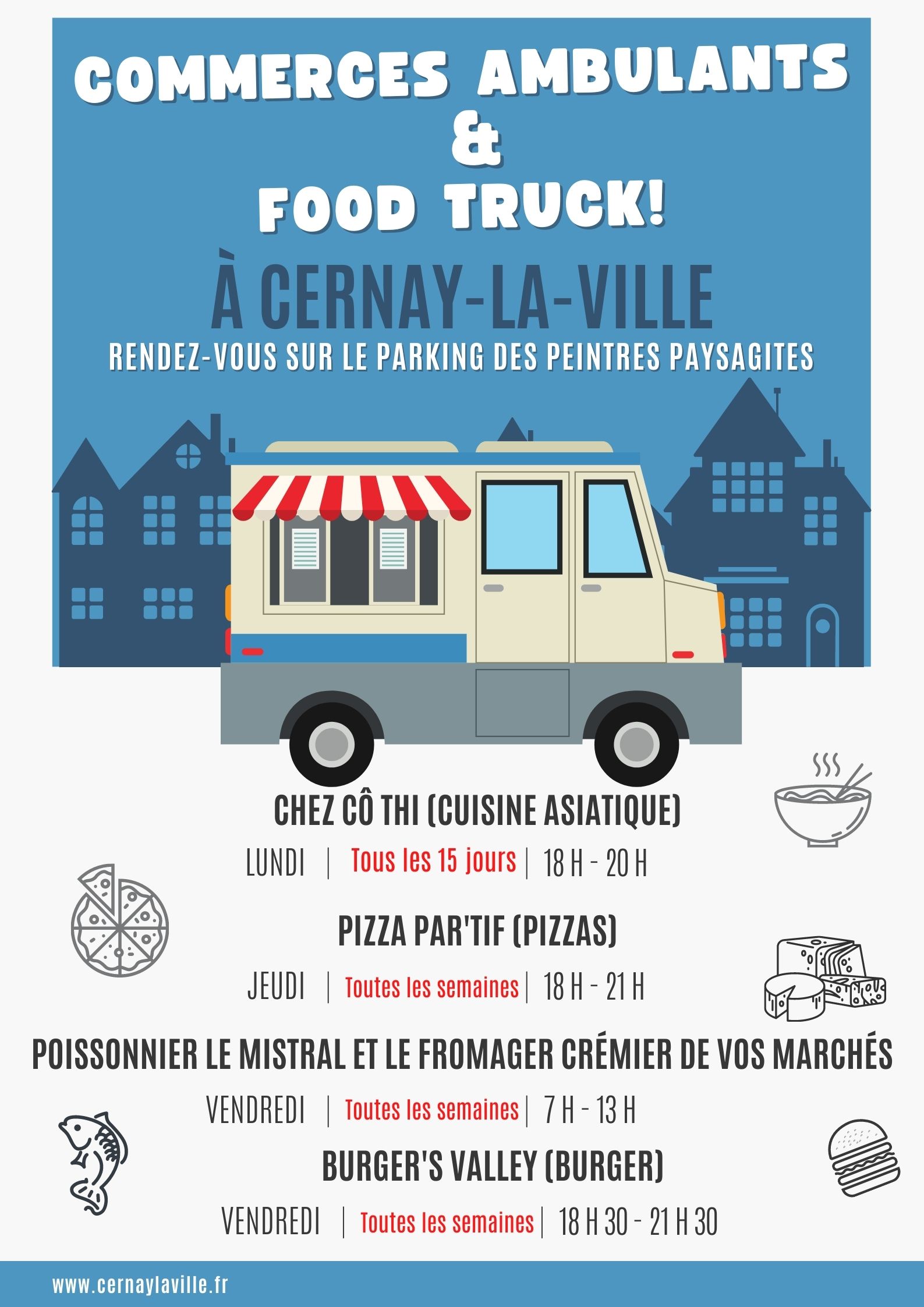 Commerces Food truck Cernay la Ville