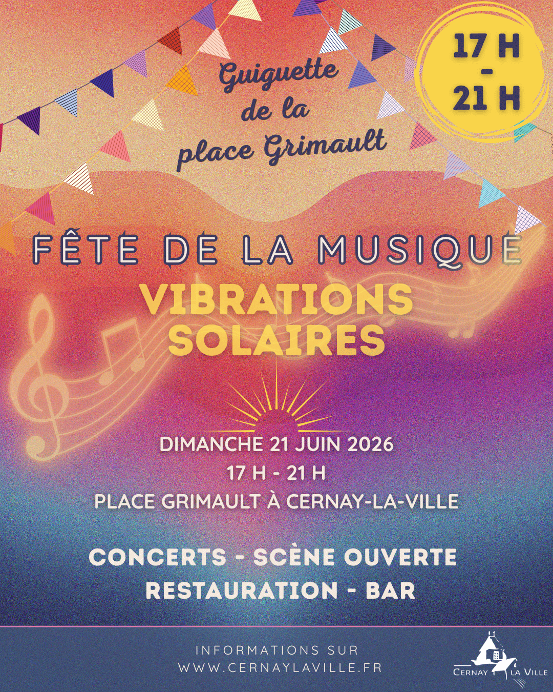  FÊTE DE LA MUSIQUE À CERNAY-LA-VILLE 