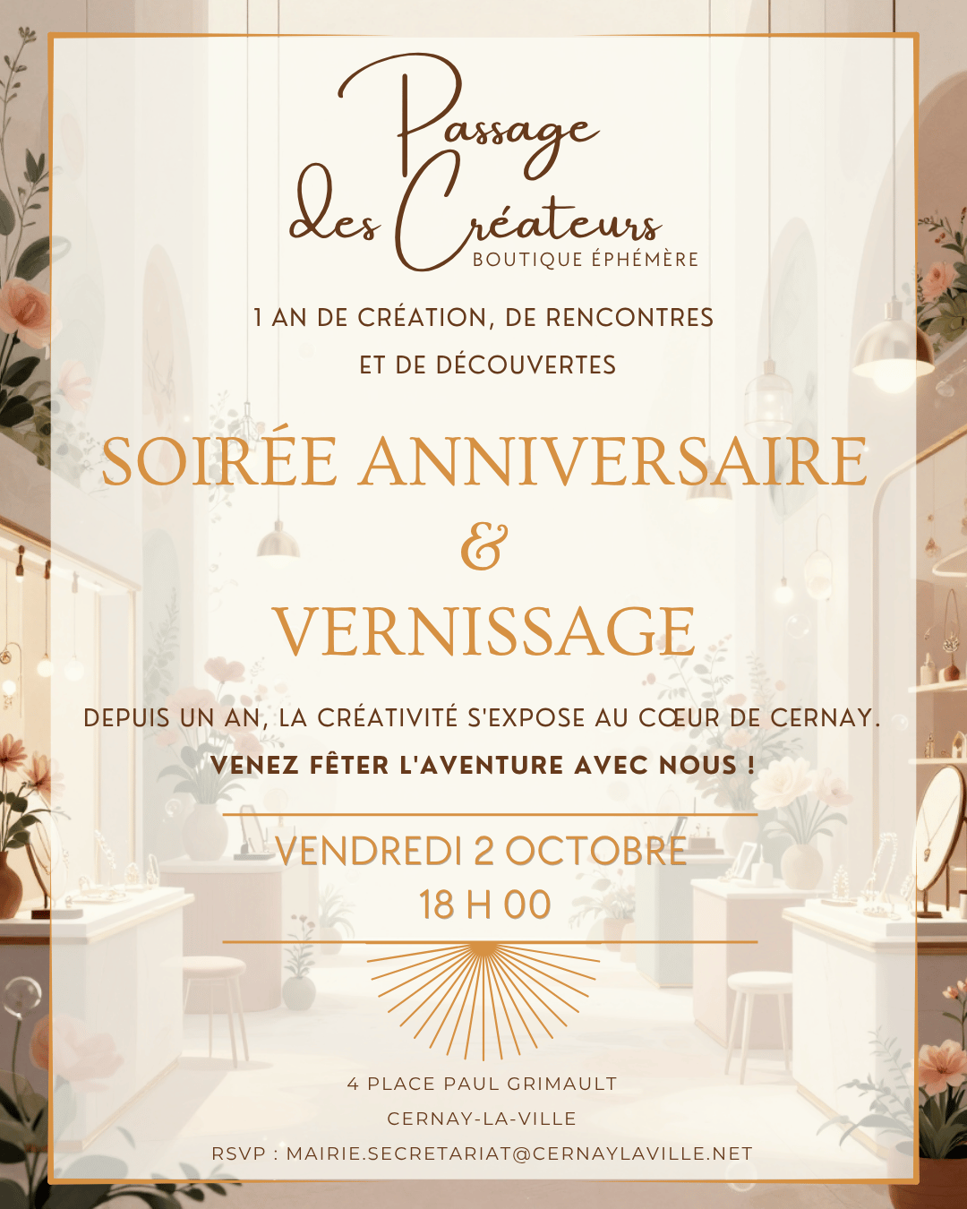Un an, ça se fête ! 