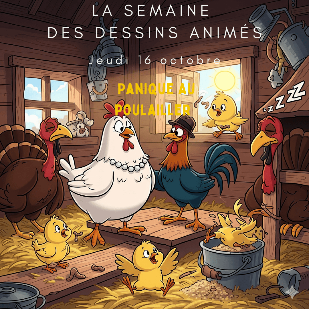 Jeudi 16 oct Panique au poulailler