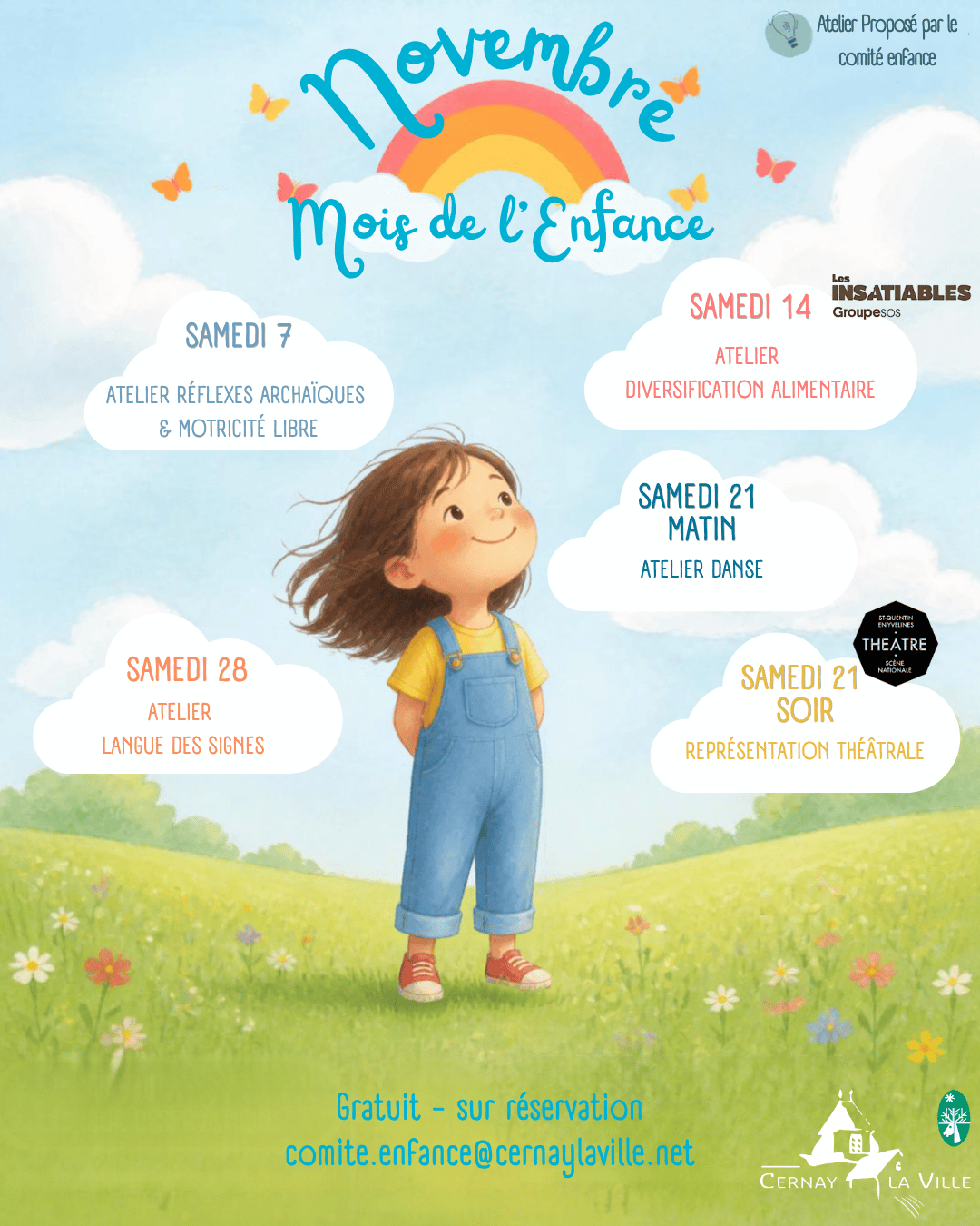  Novembre : Le mois de l'enfance !