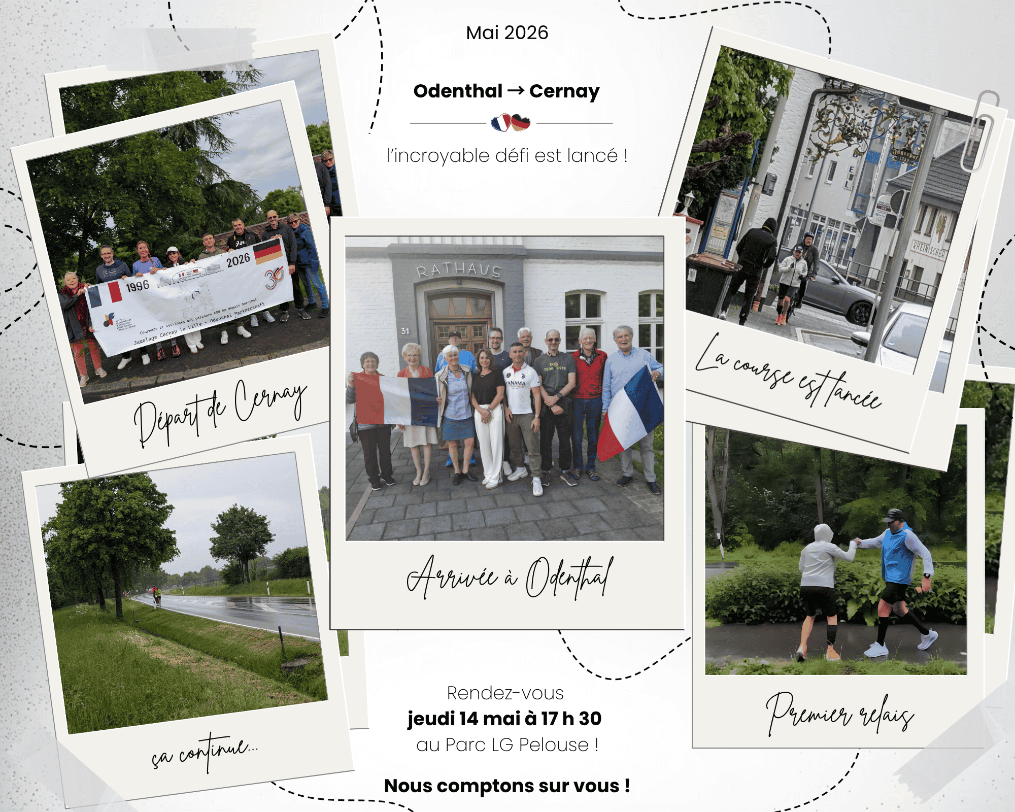  Odenthal → Cernay : l’incroyable défi est lancé !