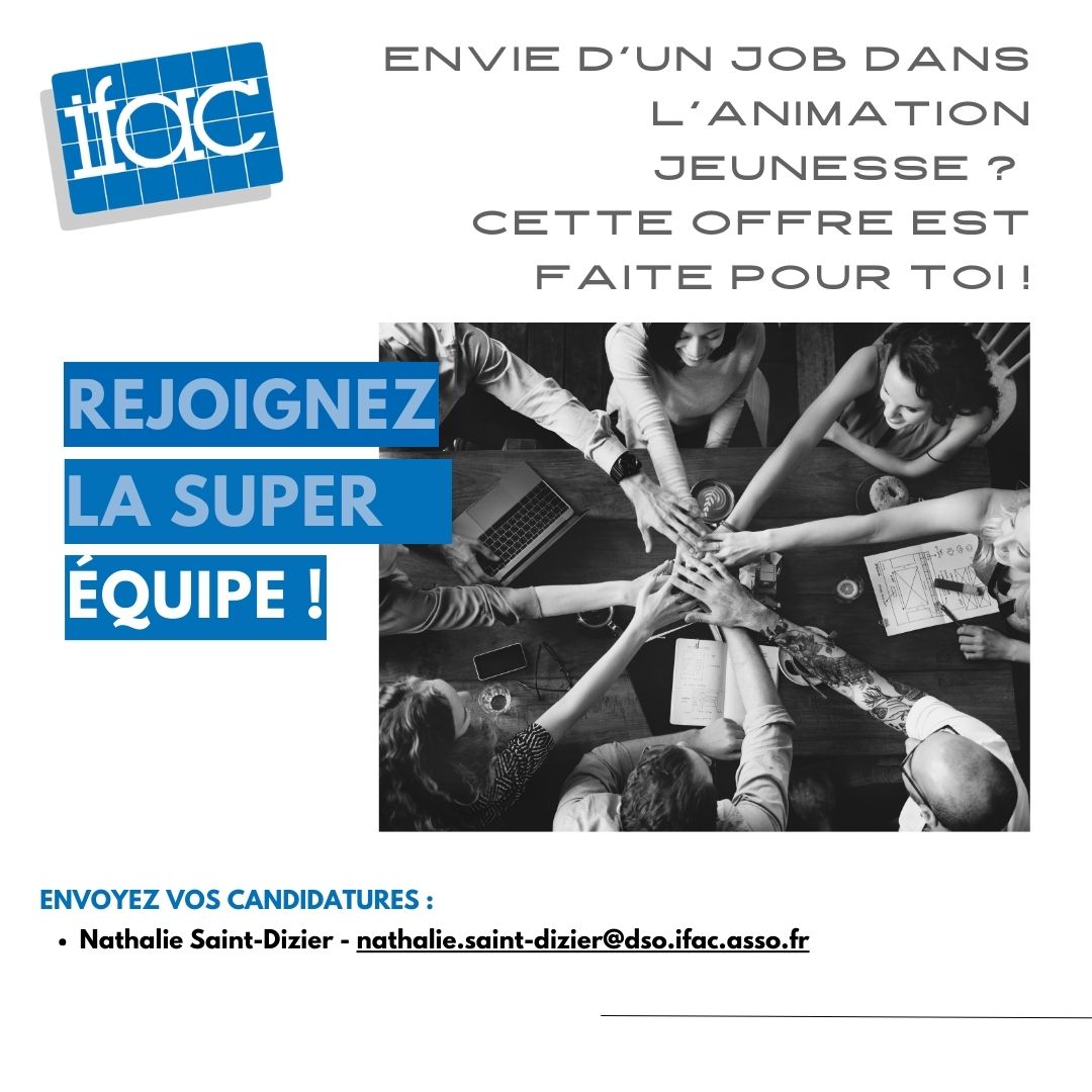 Offre demploi IFAC Oct 2023