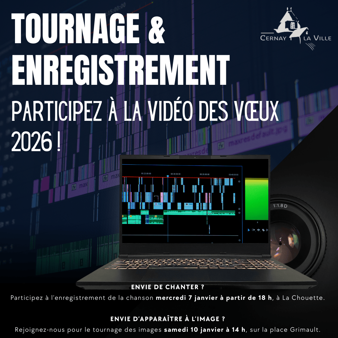 Tous acteurs de la vidéo des vœux 2026 !