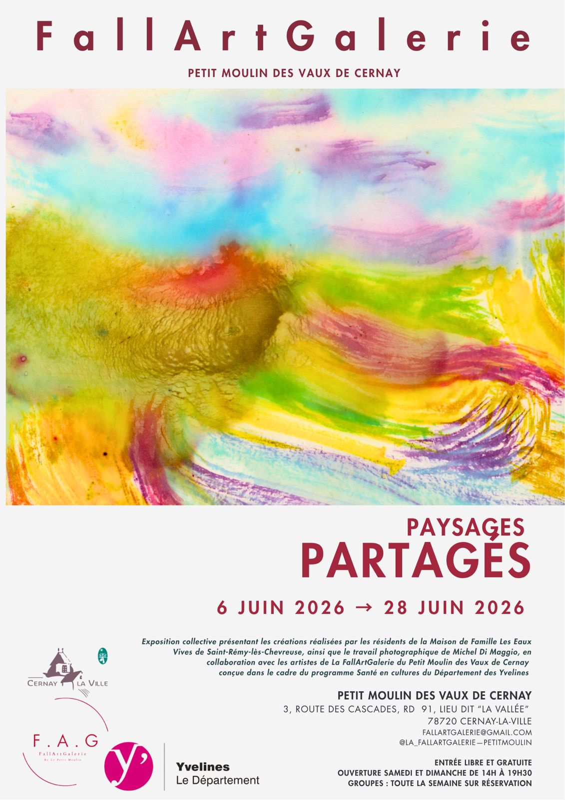 [Du 6 au 28 juin 2026] Paysages partagés au Petit Moulin des Vaux de Cernay
