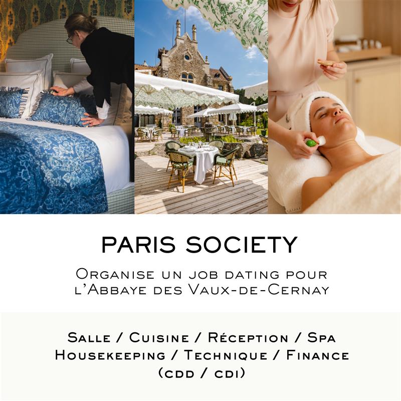 [RECRUTEMENT] Paris Society organise des #JobDating