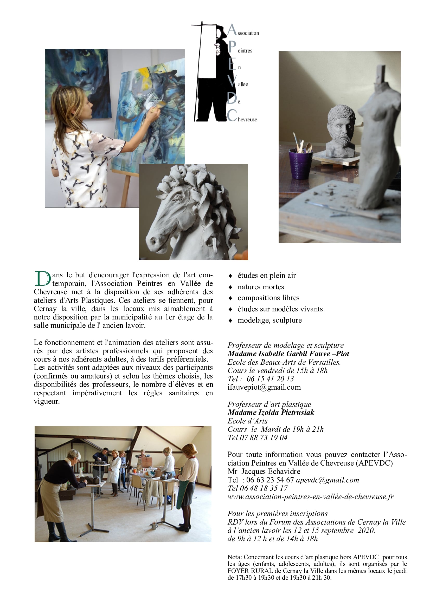 association peintre vallee de chevreuse