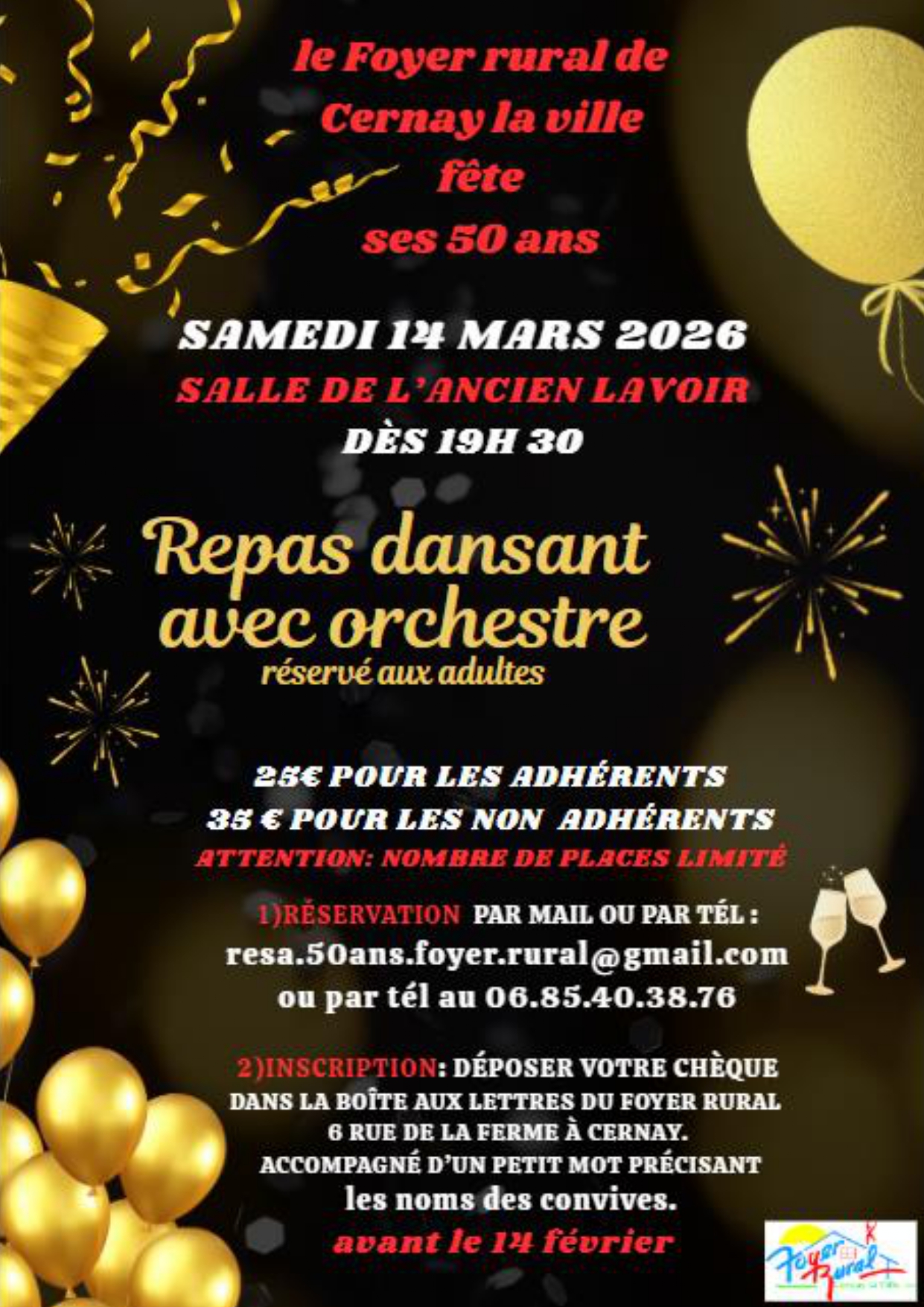 Le Foyer Rural fête ses 50 ans 