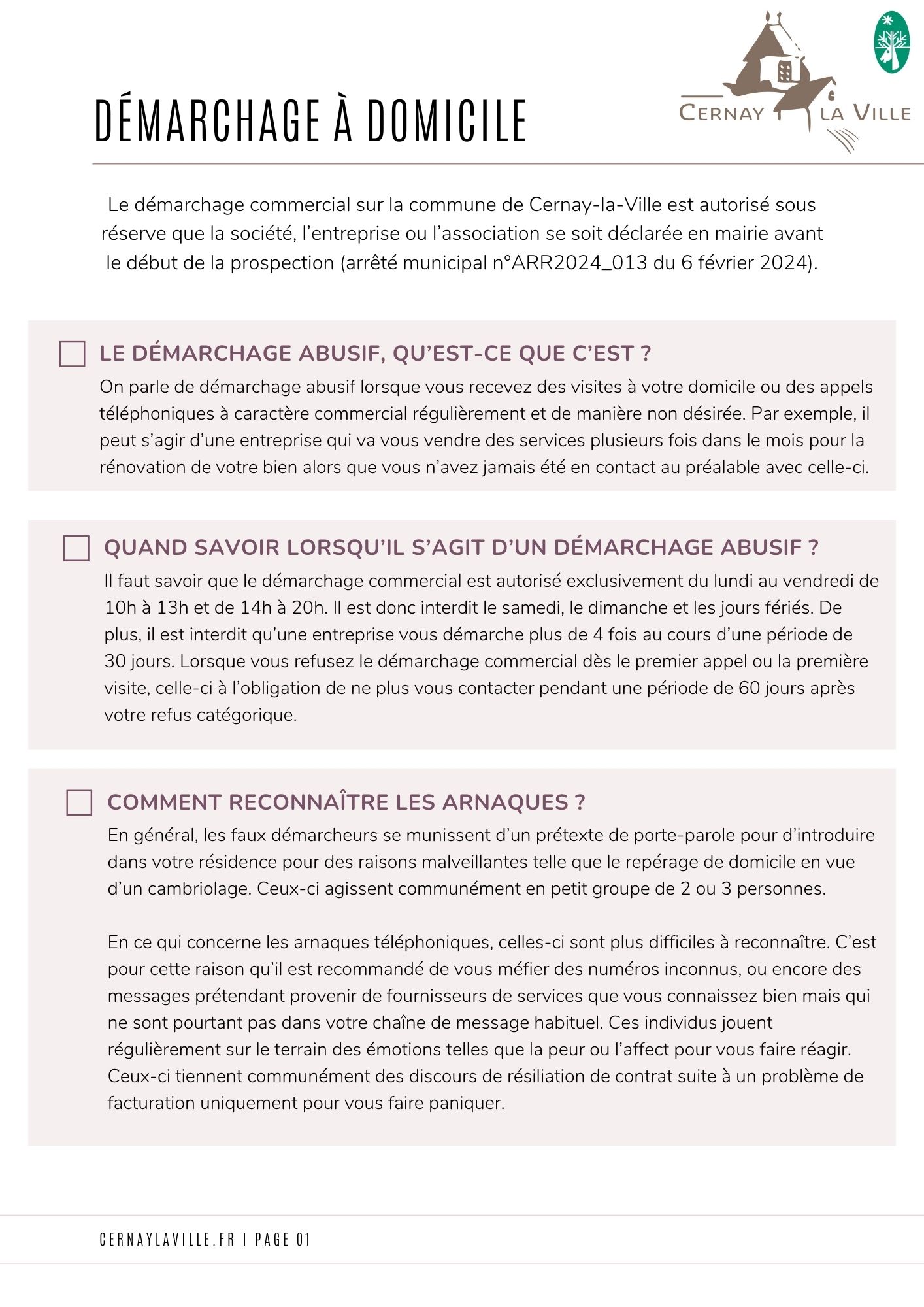 demarchage 1