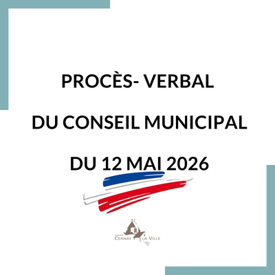 procès verbal du conseil municipal 12 mai 2026