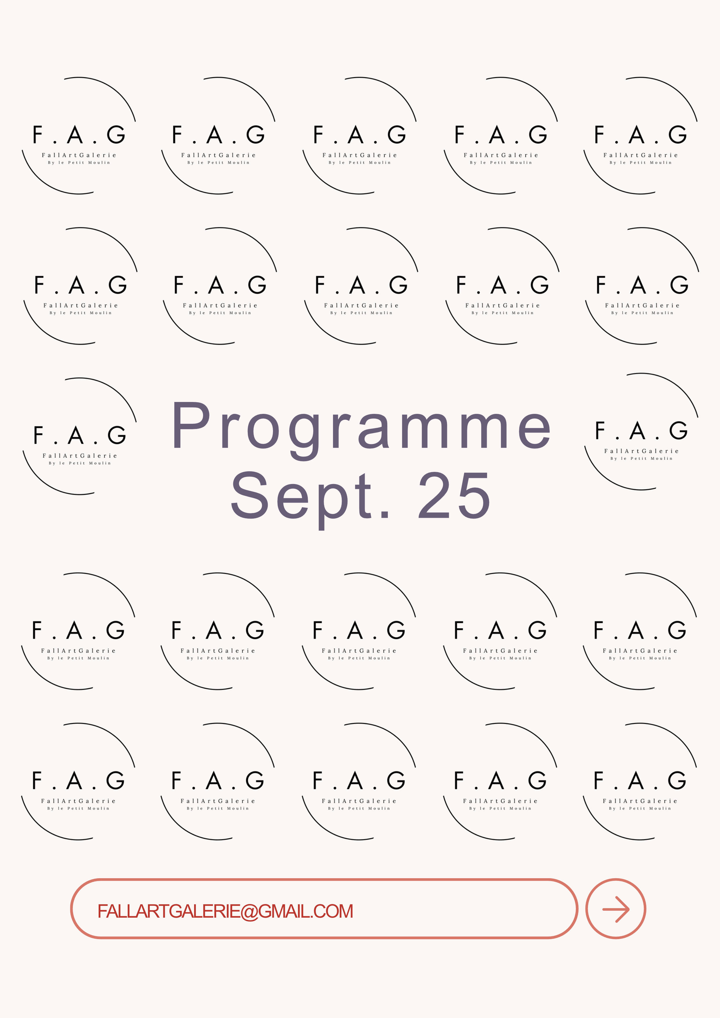 La FallArtGalerie du Petit Moulin : La programmation de septembre 2025