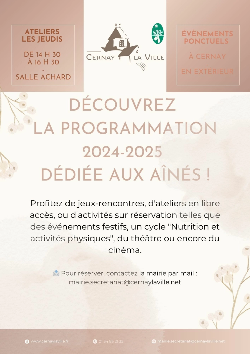 Moments de partage et de convivialité pour les aînés